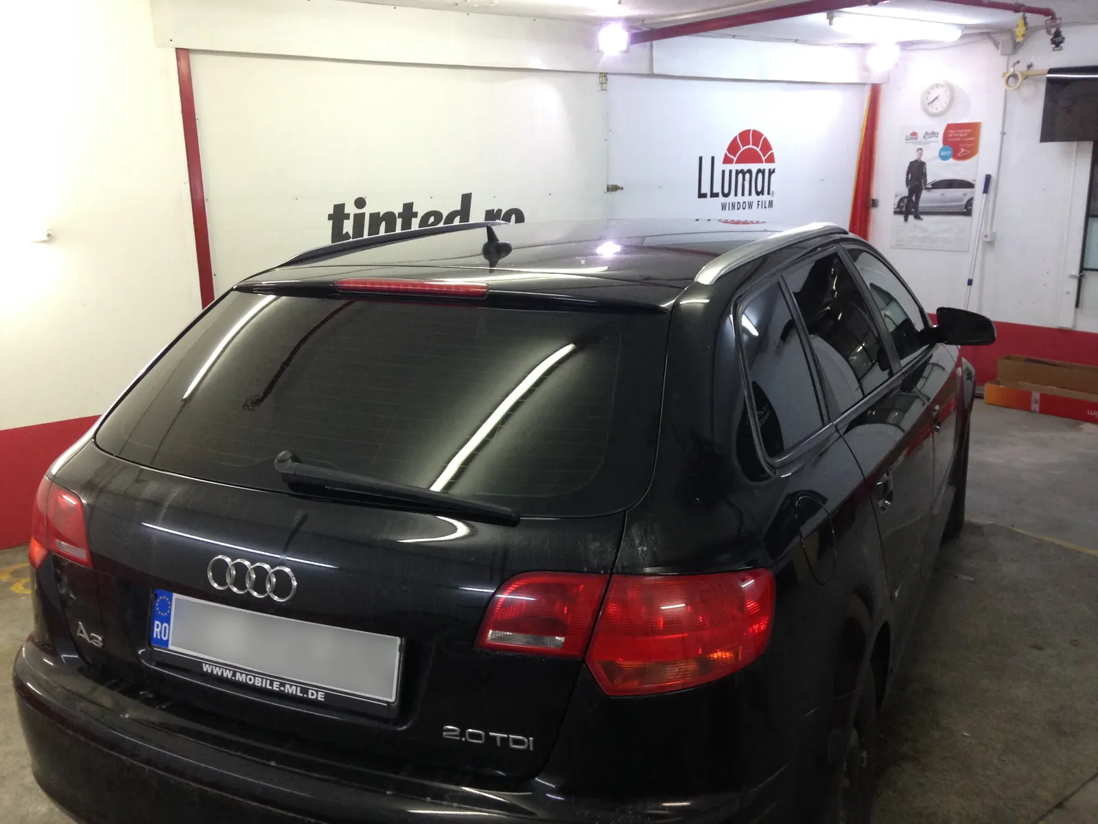 Folie auto LLumar ATR05 Audi A3 Sportback Lava Gray Pearl