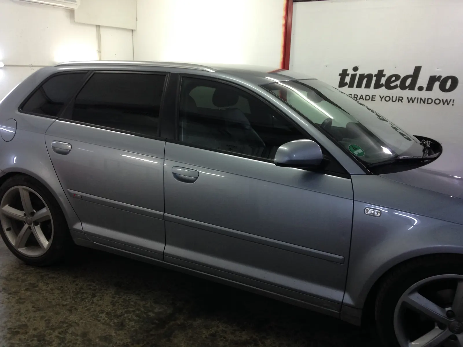 Folie auto LLumar ATR05 Audi A3 Sportback Akoya Silver