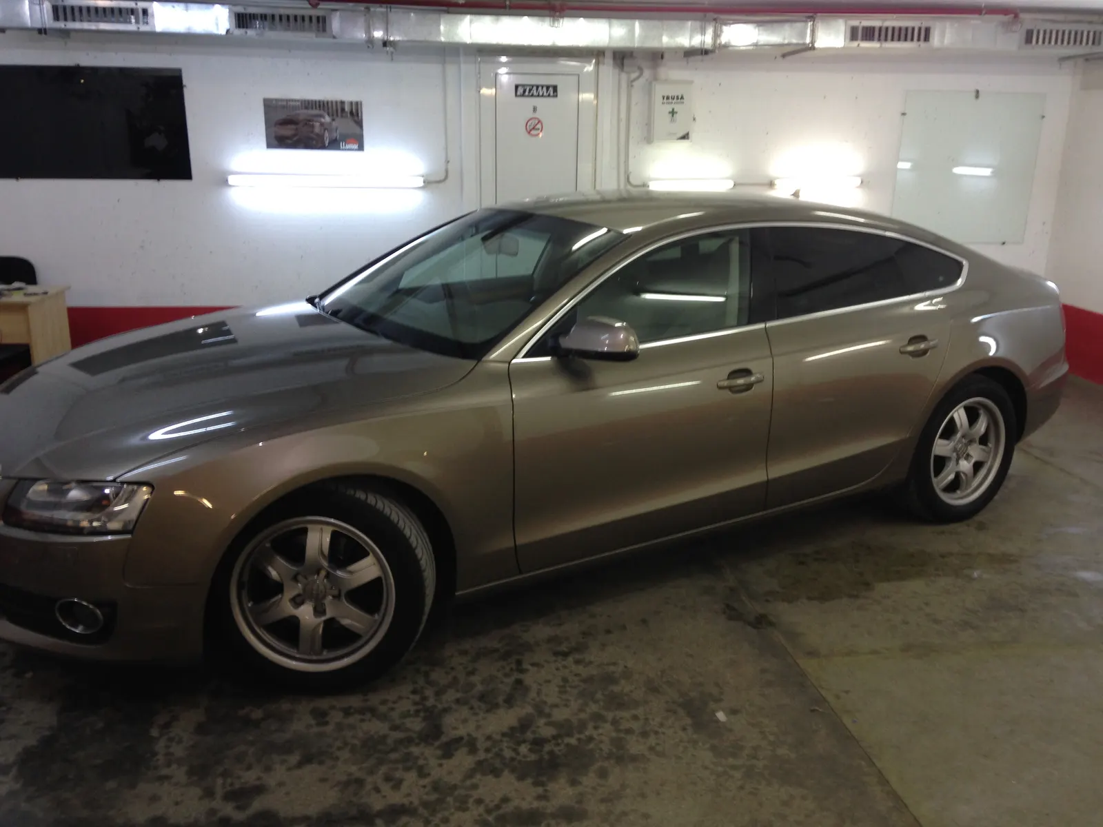 Folie auto LLumar ATR20 Audi A5 Sportback Savanna Beige Metallic