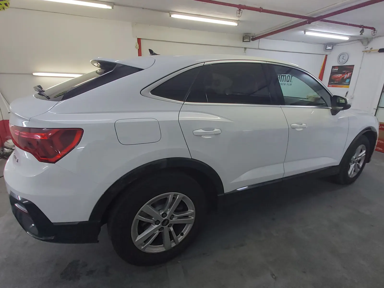Audi Q3 Ibis White – folie ceramică CTX05 geamuri laterale