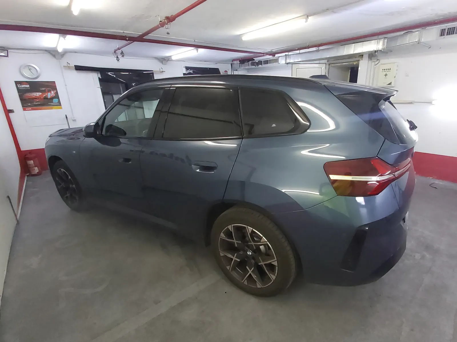 BMW X3 Phytonic Blue – foliere completa LLumar CTX05