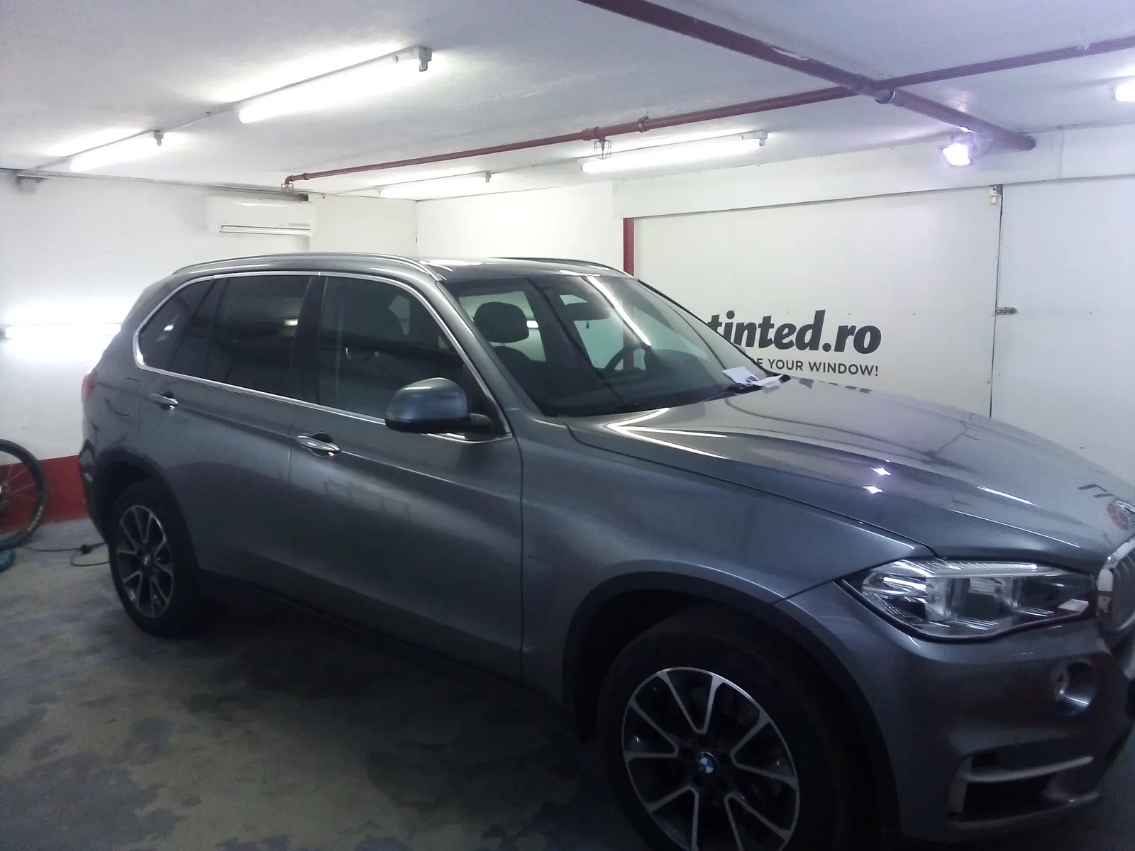 Folie auto LLumar CTX15 BMW X5 F15 Glacier Silver Metallic