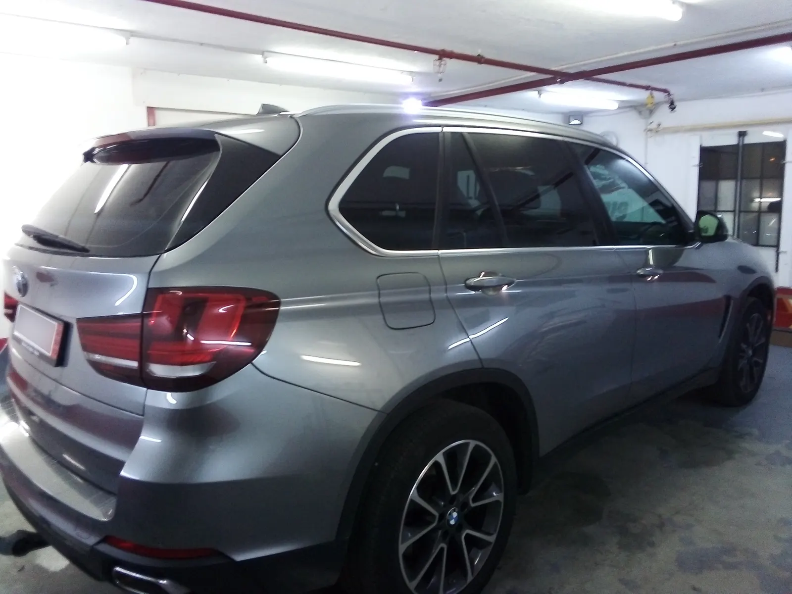 BMW X5 F15 Glacier Silver – folie ceramica CTX15 geamuri laterale