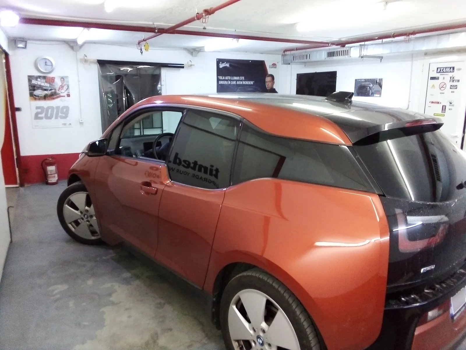 Foliere completa BMW i3 Copper Metallic – LLumar ATR20 spate
