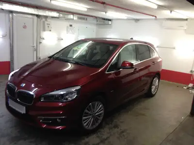 Folie auto LLumar CTX15 si AIR80 BMW Seria 2 F45 Melbourne Red Metallic