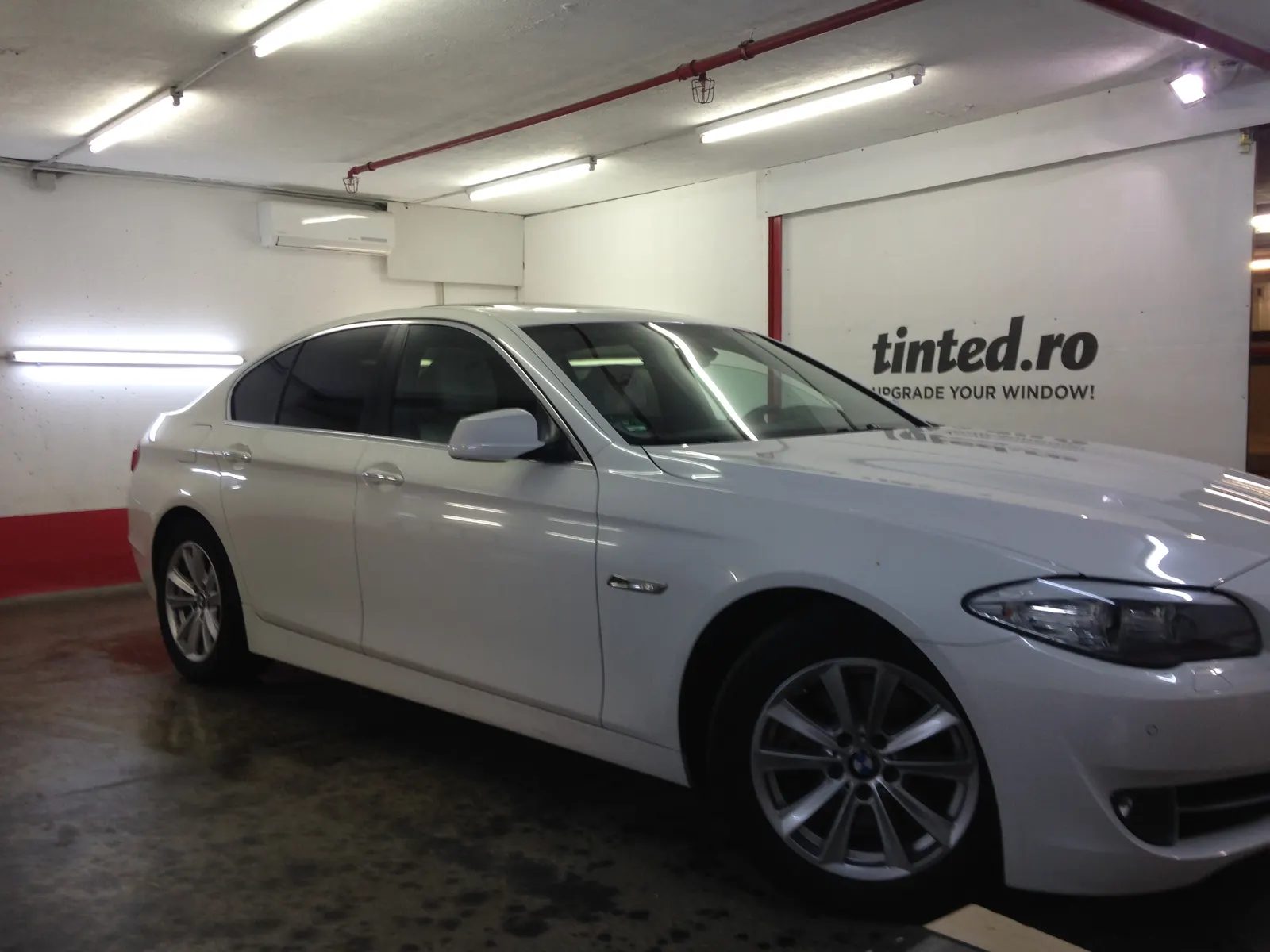 Folie auto LLumar CTX05 BMW Seria 5 F10 Alpine White