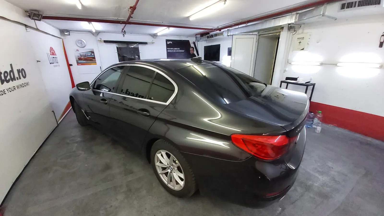 BMW G30 Sophisto Grey – foliere completa LLumar ATR05
