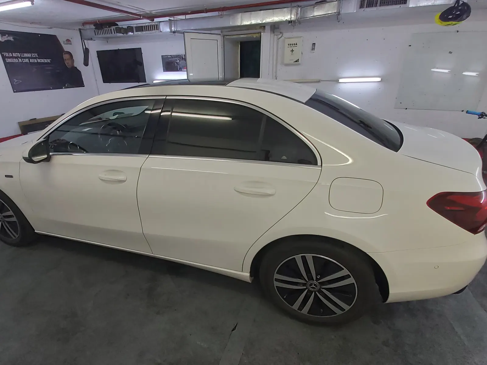 folie auto Mercedes Clasa A 250 V177 protecție UV LLumar ATR05