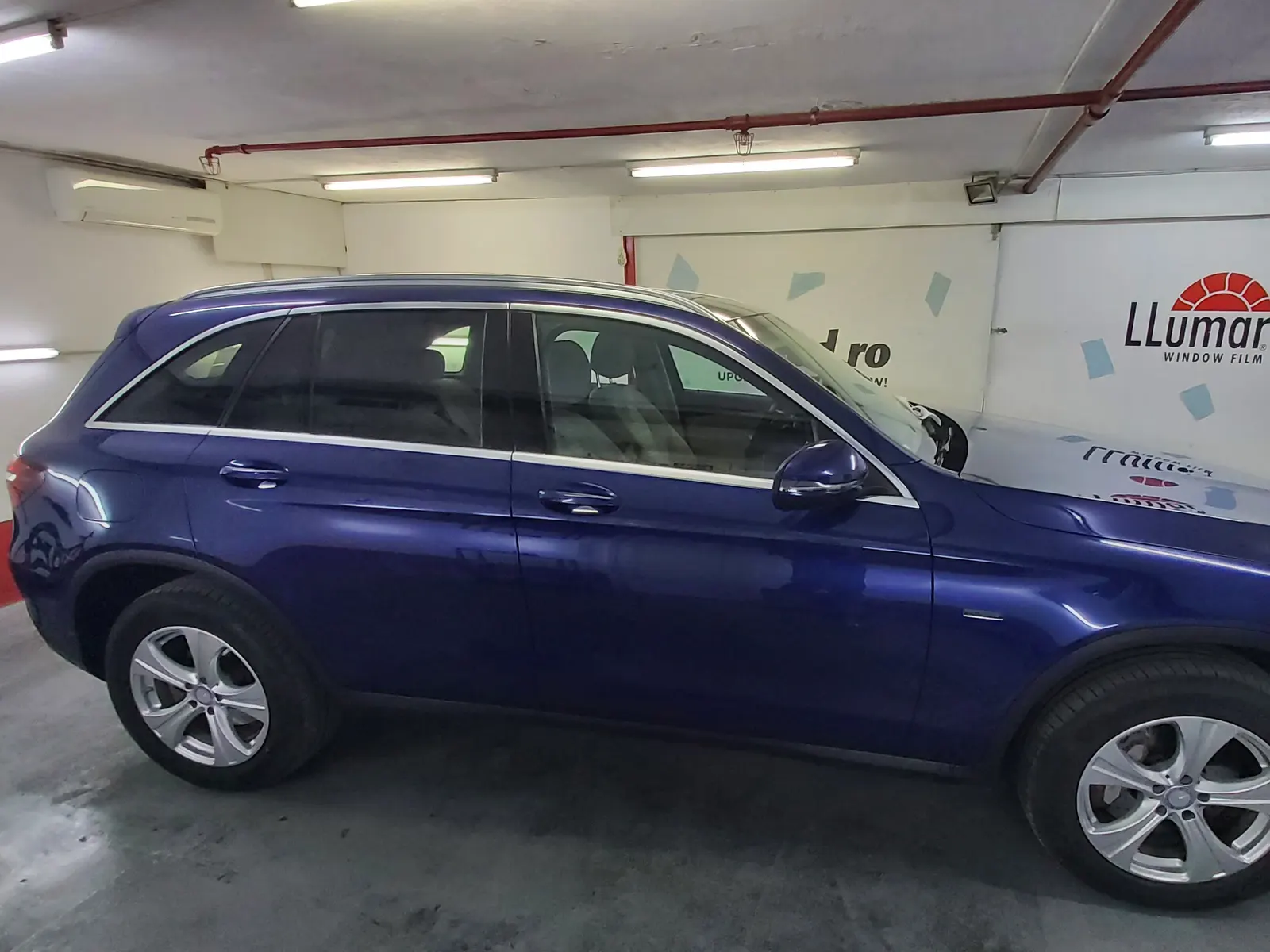 folie față transparentă Mercedes GLC X253 LLumar AIR80