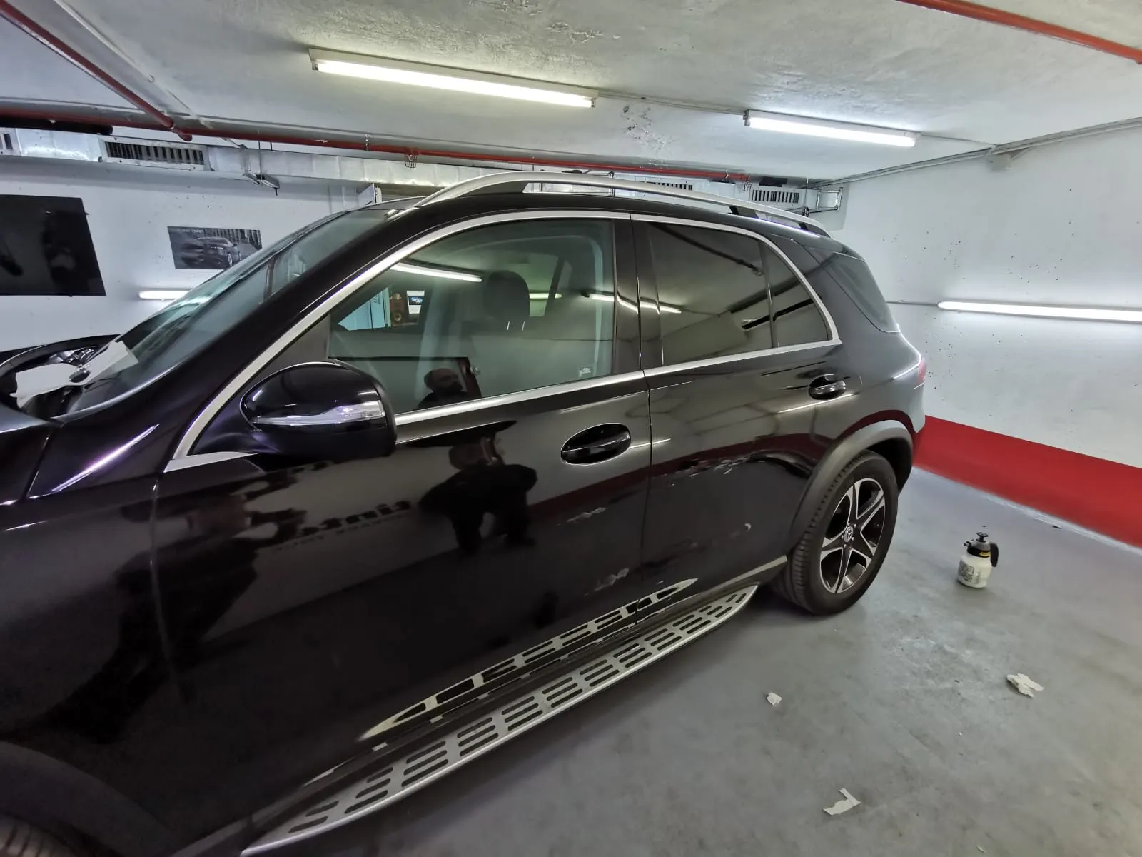 folie auto SUV Mercedes GLE V167 omologat RAR fără demontări