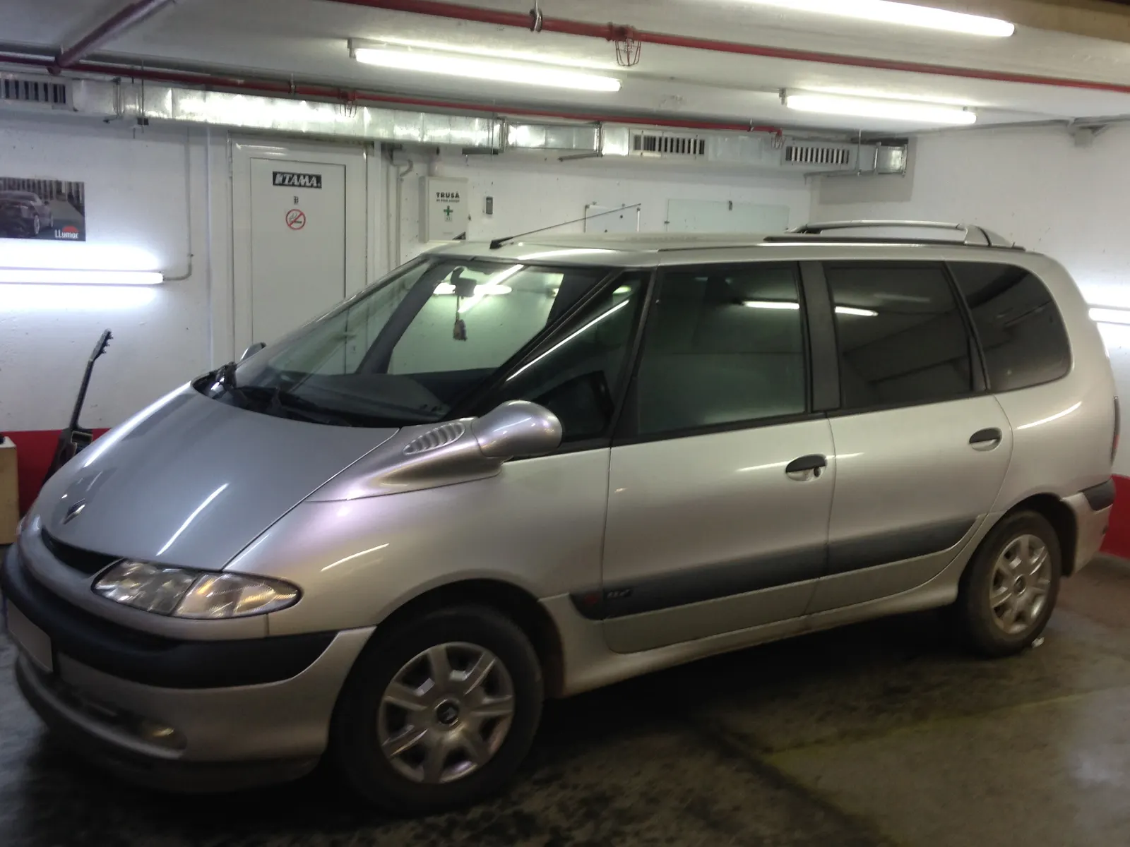 folie auto Renault Espace generația a treia Platinium Silver – LLumar ATR05 geamuri fumurii