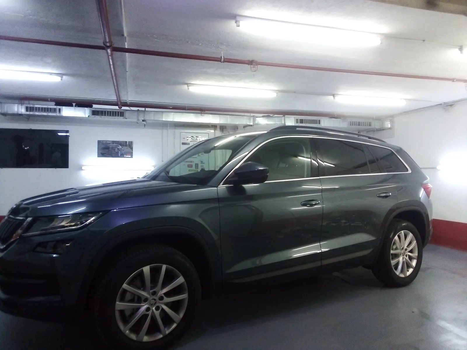 Skoda Kodiaq gri metalic folie auto ATR05 confort termic sporit