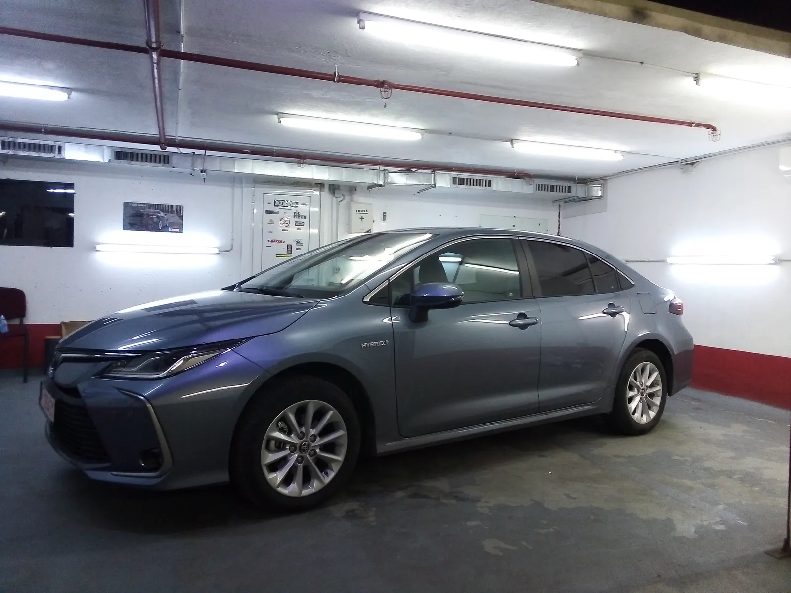 folie auto Toyota Corolla Hybrid LLumar AIR80 ceramica protectie caldura parbriz