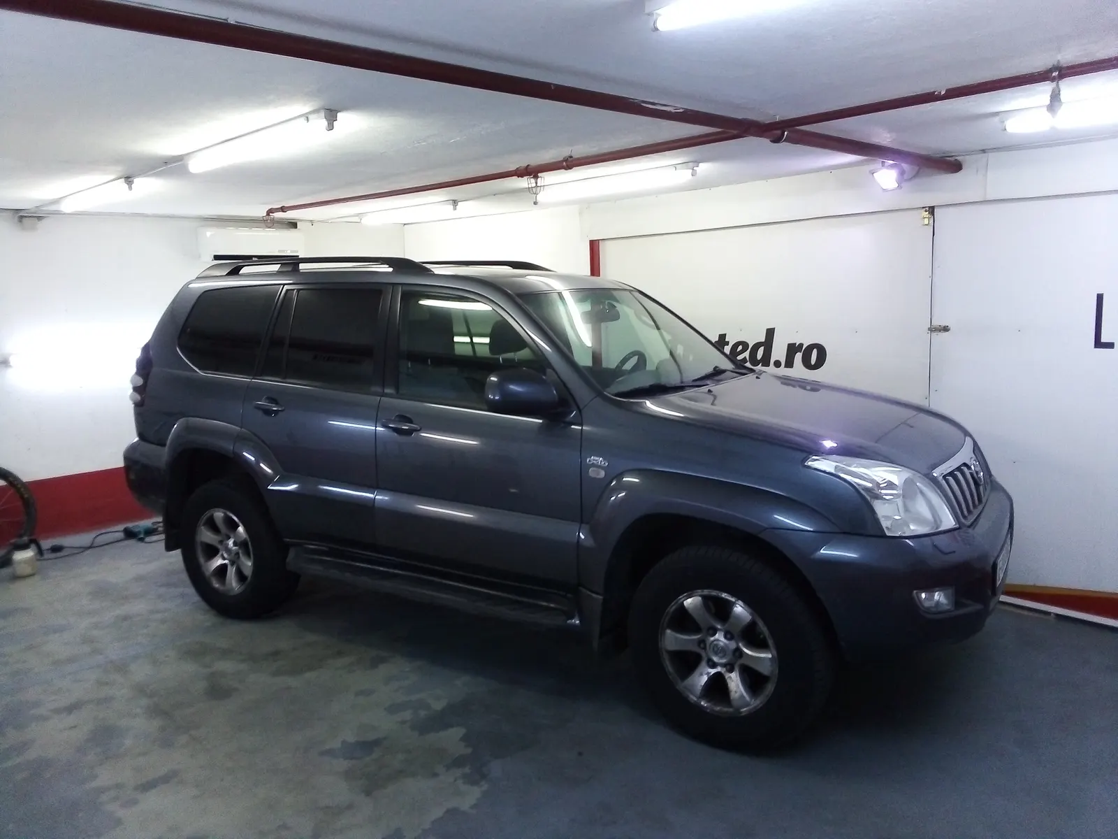 Toyota Land Cruiser Prado 120 geamuri fumurii LLumar ATR05 protectie solara