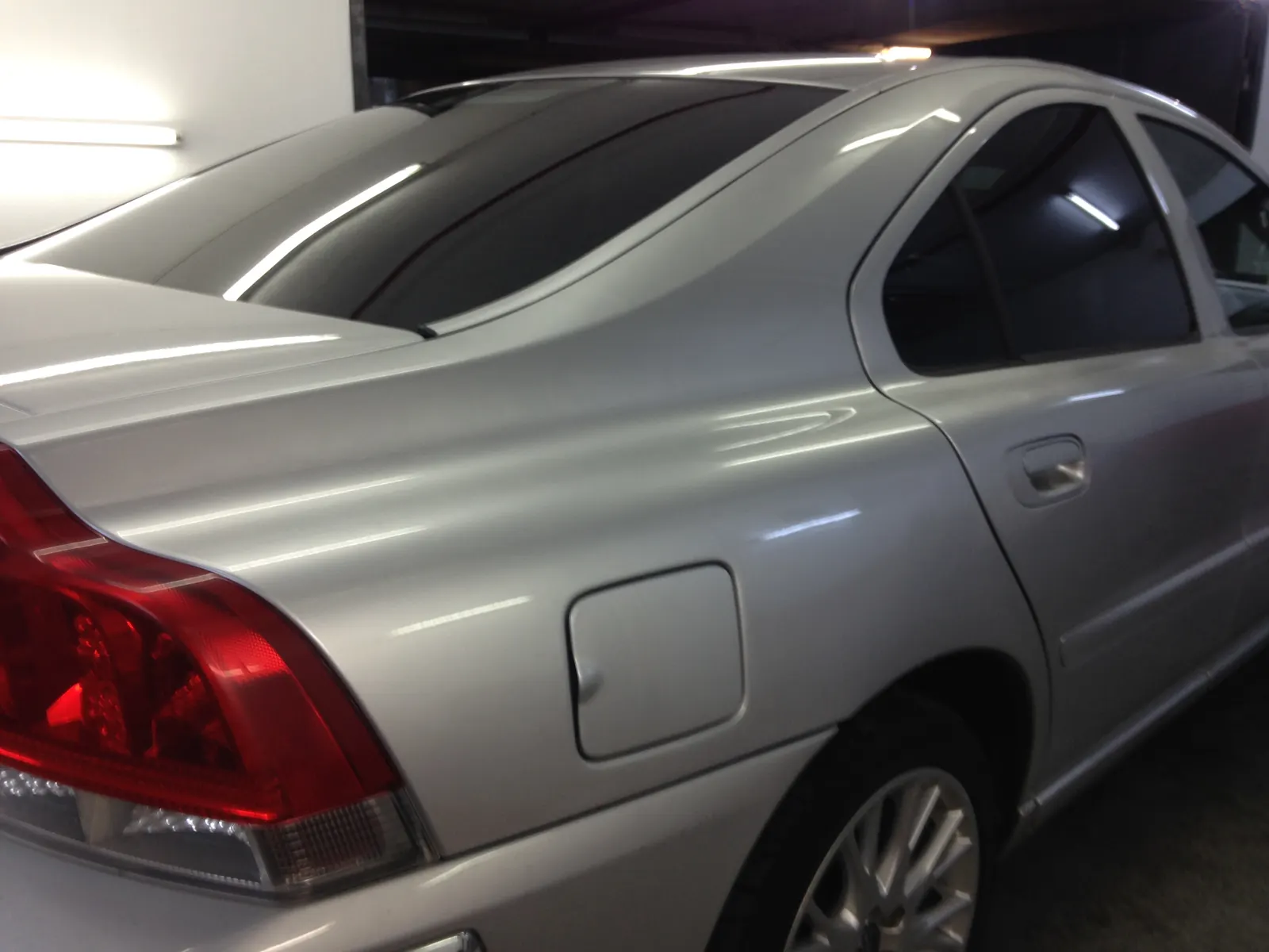 Volvo S60 Silver folie LLumar ATR20 omologată protecție UV zilnică