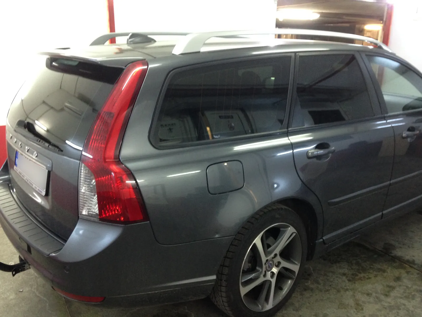 foliere geamuri V50 Graphite Grey aplicare precisă fără demontări Tinted
