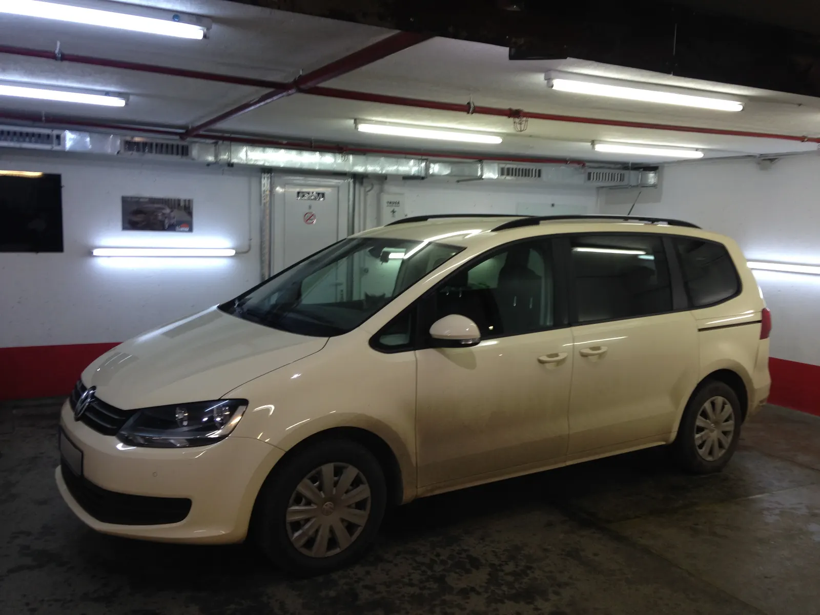 folie auto VW Sharan alb LLumar ATR20 Tinted Bucuresti