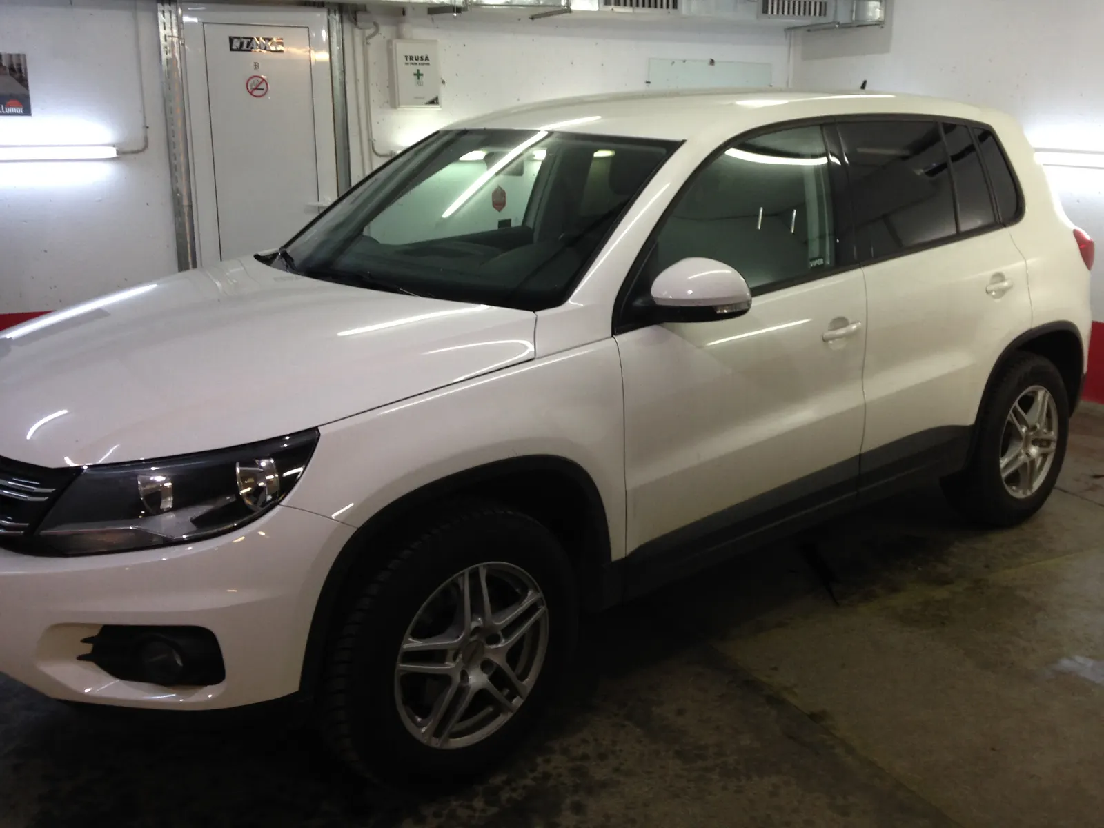 montaj folie Tiguan I Candy White ceramica CTX05 service RAR