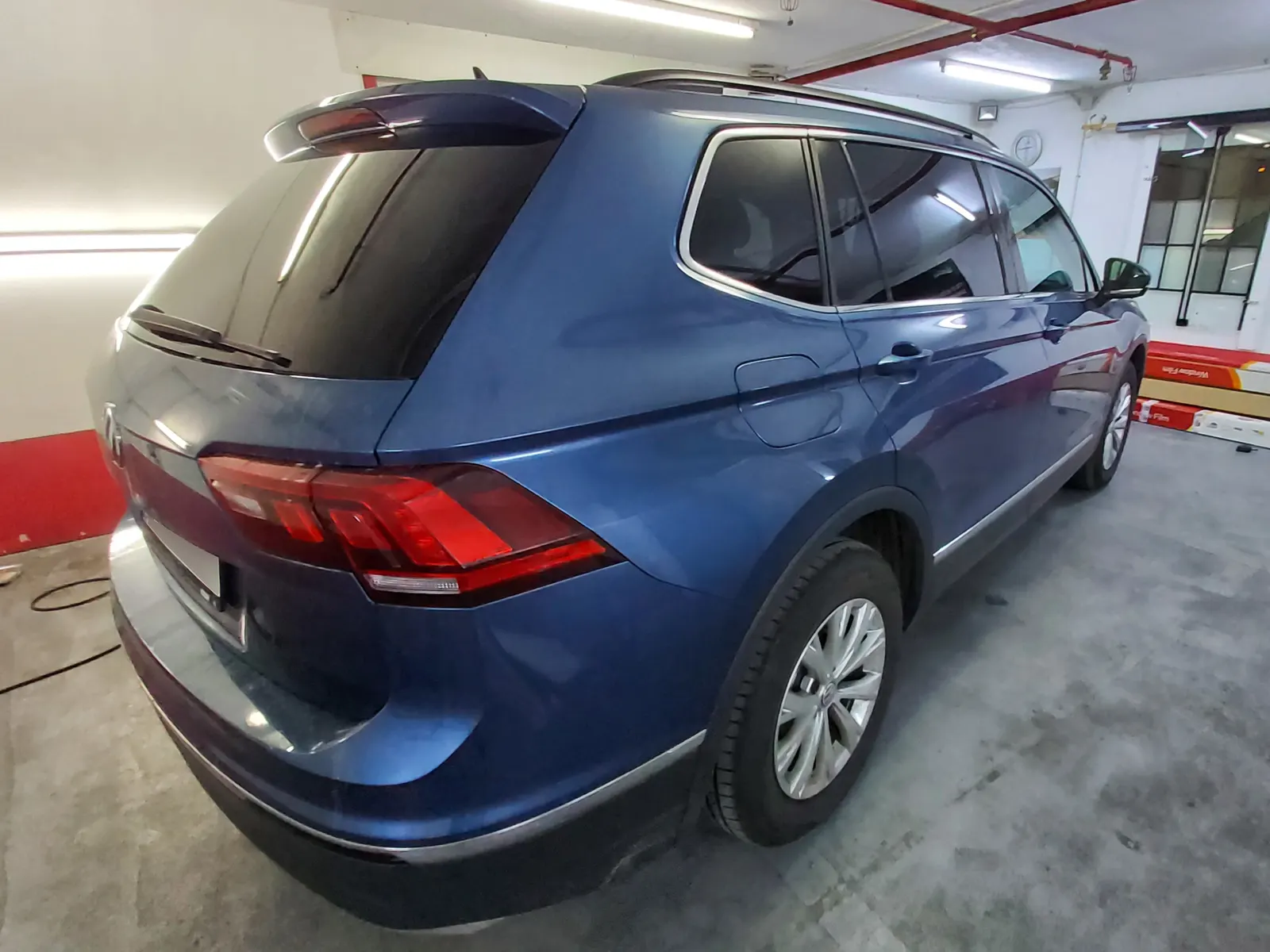 montaj folie Tiguan Allspace Atlantic Blue Metallic CTX35 RAR