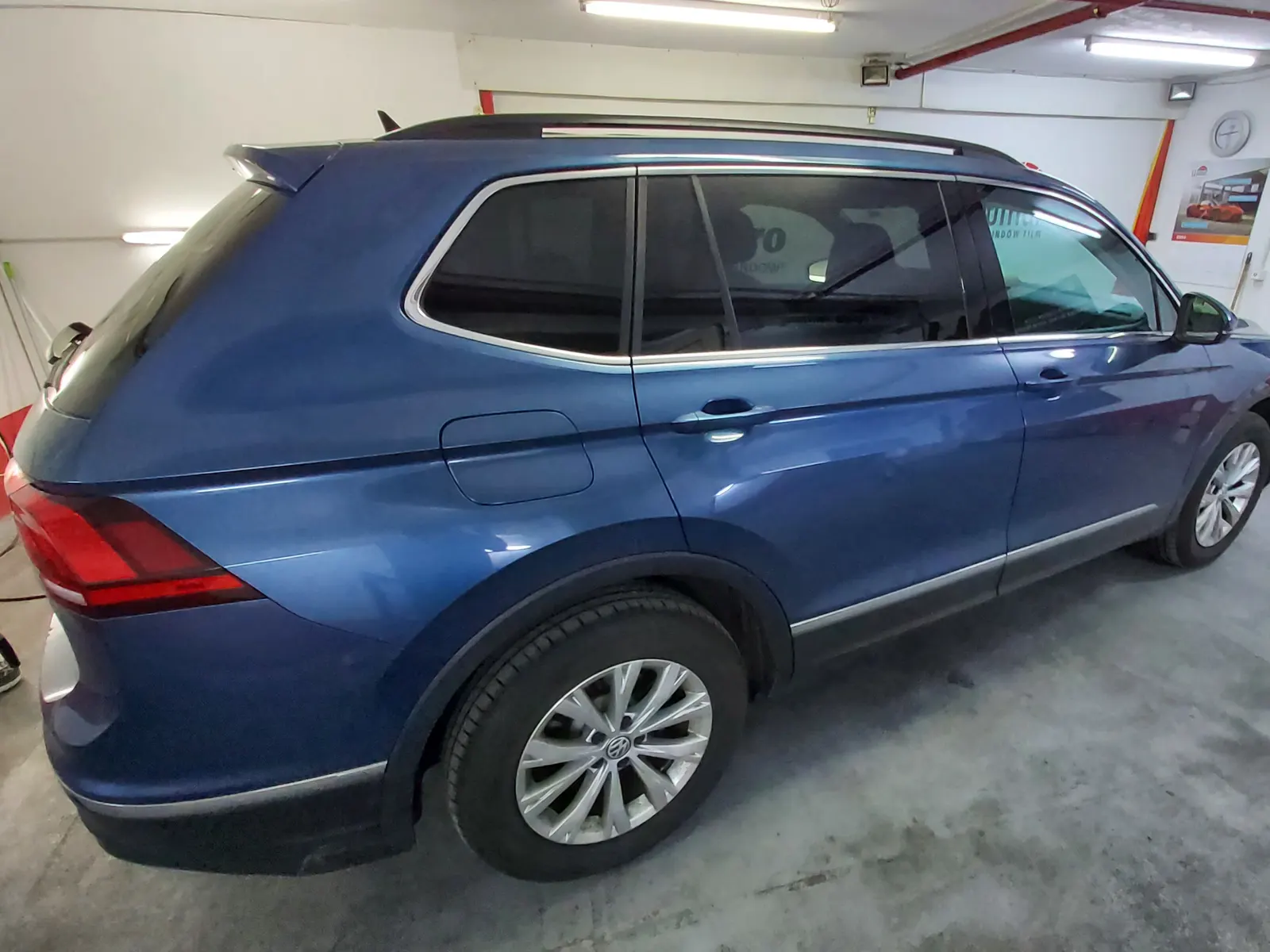 geamuri fumurii VW Tiguan Allspace ceramica LLumar CTX35 Bucuresti