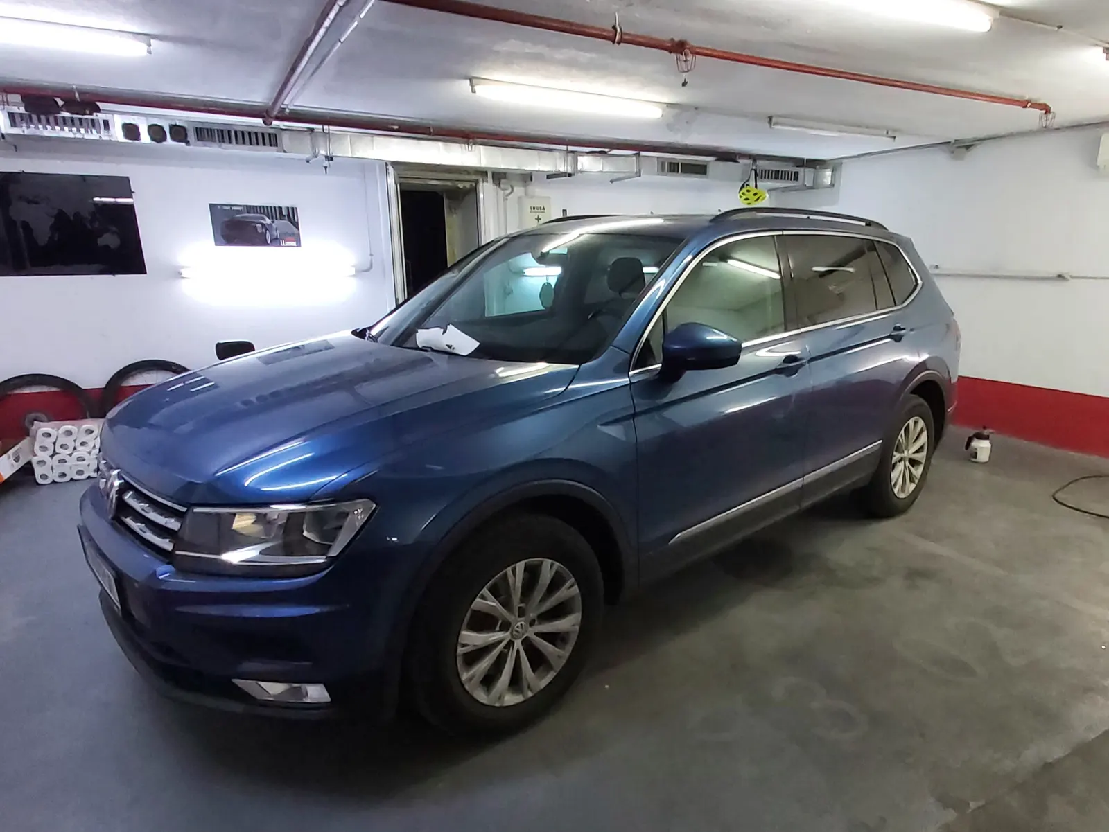 folie auto SUV VW Tiguan Allspace lateral LLumar CTX35