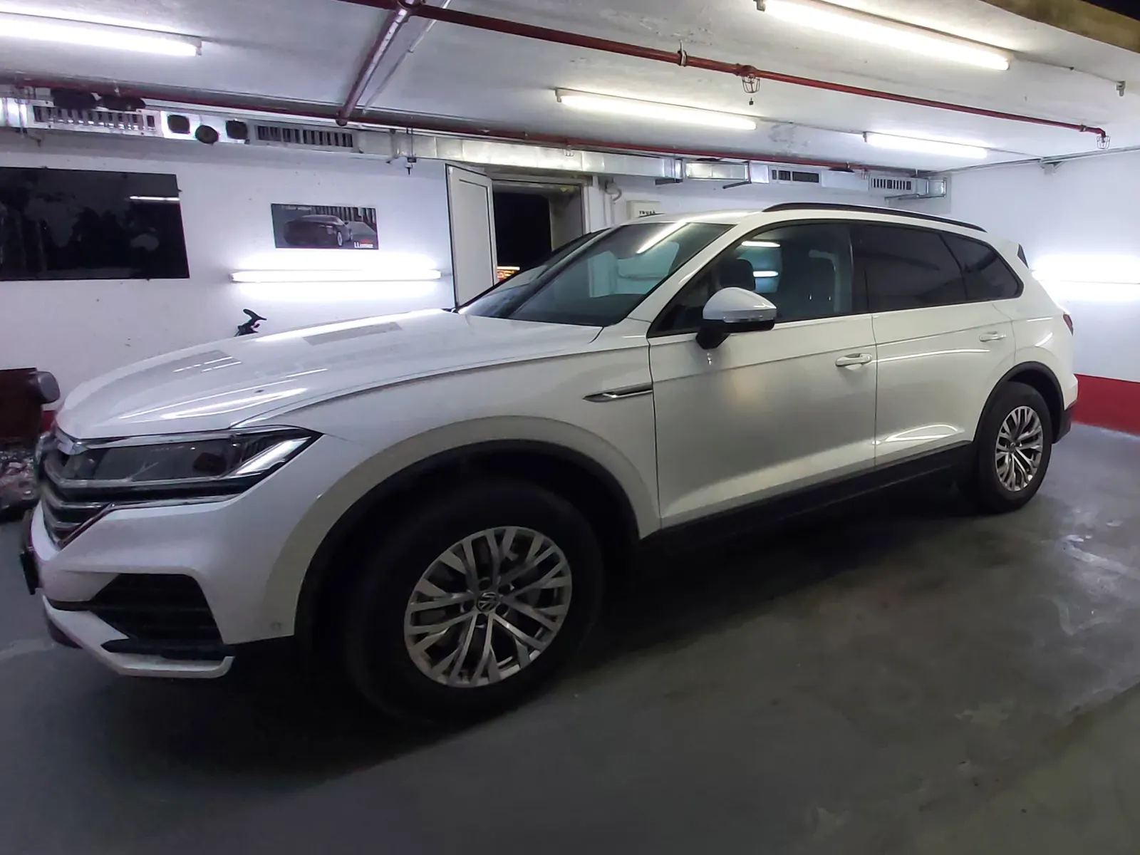 montaj folie Touareg Oryx White ceramica CTX15 service autorizat RAR