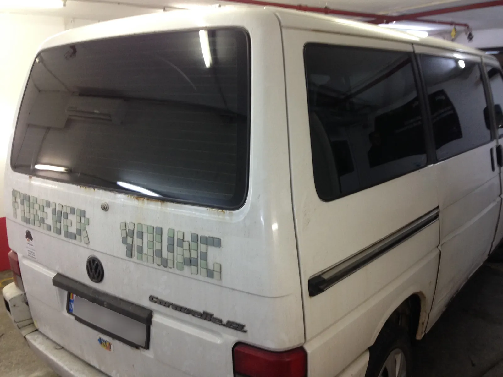 montaj folie Transporter T4 Grey White combinatie ATR05 AIR80