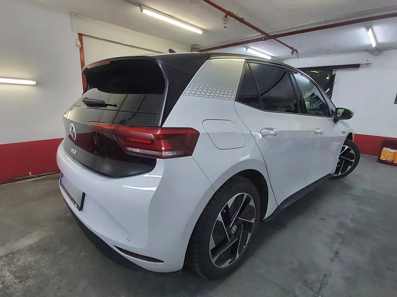 folie auto electrica VW ID3 CTX05 service autorizat RAR