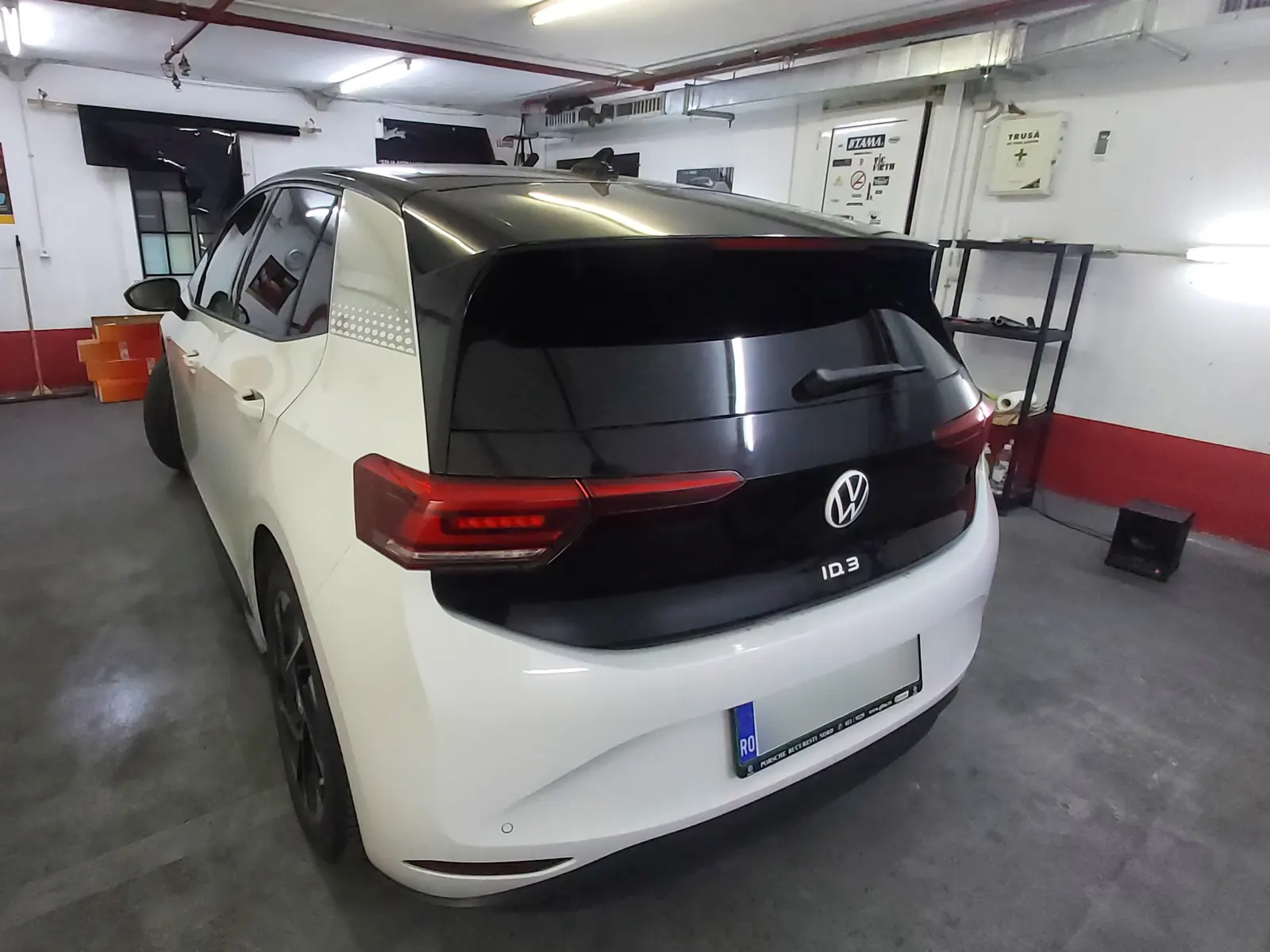 VW ID3 folie LLumar omologata RAR Tinted Window