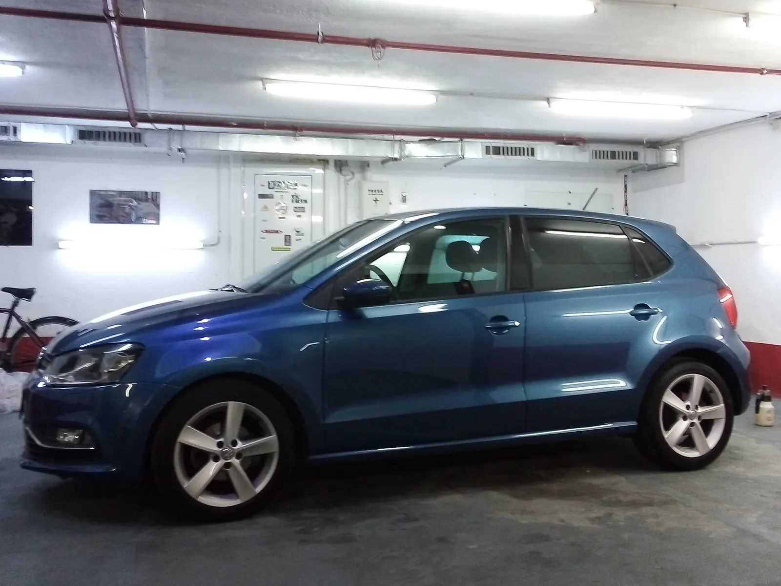 geamuri fumurii deschis VW Polo ceramica LLumar Bucuresti