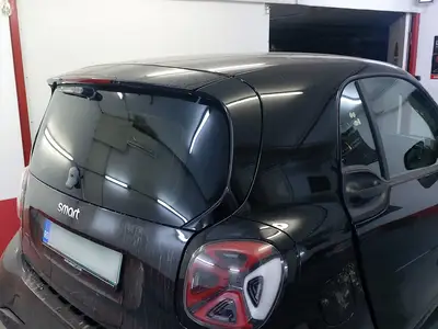 Smart Fortwo negru – geamuri fumurii ATR05
